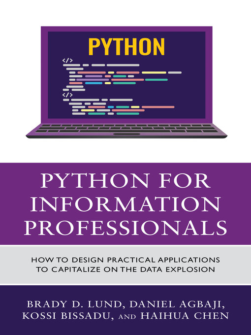 Title details for Python for Information Professionals by Brady Lund - Wait list